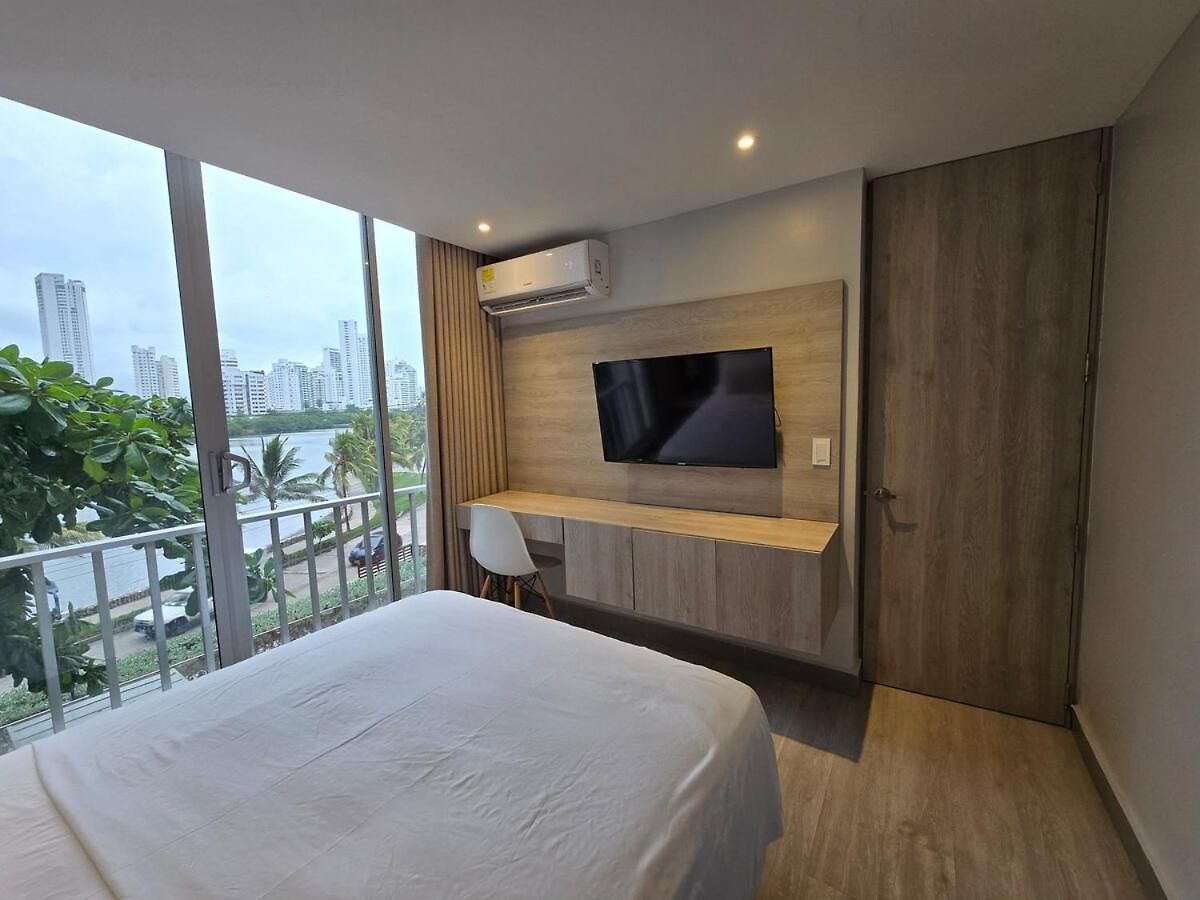 Con Balcon Y Vista Al Apartment